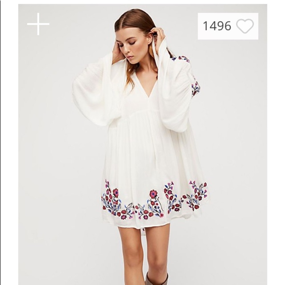 EUC Free People Te Amo mini dress